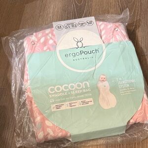 New ergopouch 2 in 1 cocoon transition swaddle sleep bag 3-12 months
